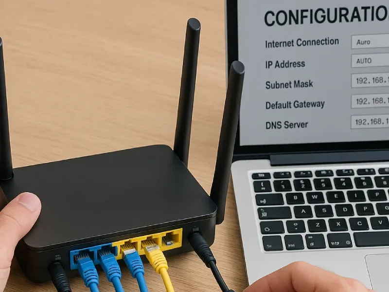 آموزش گام‌به‌گام کانفیگ و تنظیمات روتر میکروتیک