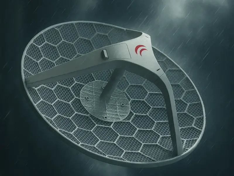 بررسی عملکرد رادیو وایرلس در شرایط باد شدید و گرد و غبار