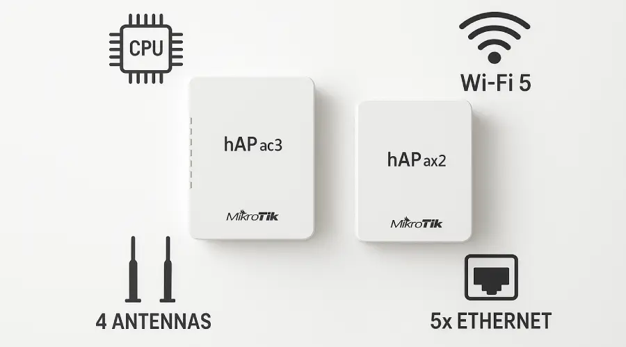 hAP ac³ یا hAP ax²؟ انتخاب مناسب برای شبکه شما